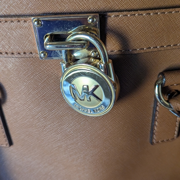 Michael Kors Brown Leather Satchel - Picture 4 of 12